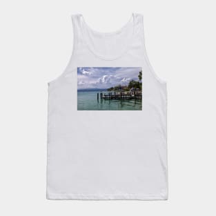 Summers day at Sirmione on Lake Garda Tank Top